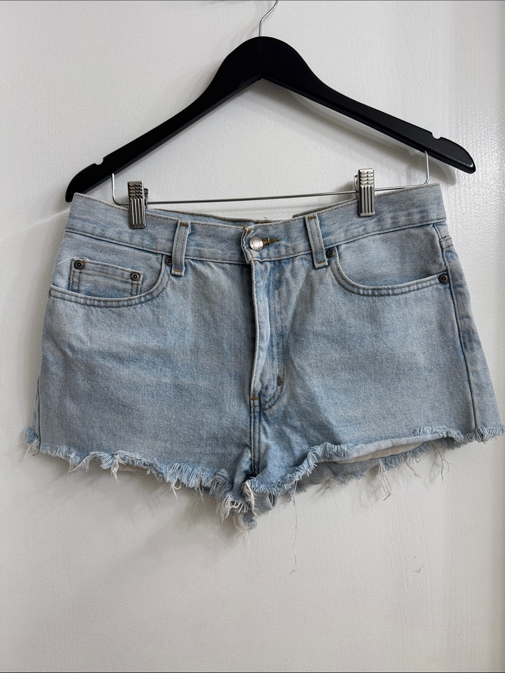 George Light Blue Denim Cutoff Shorts